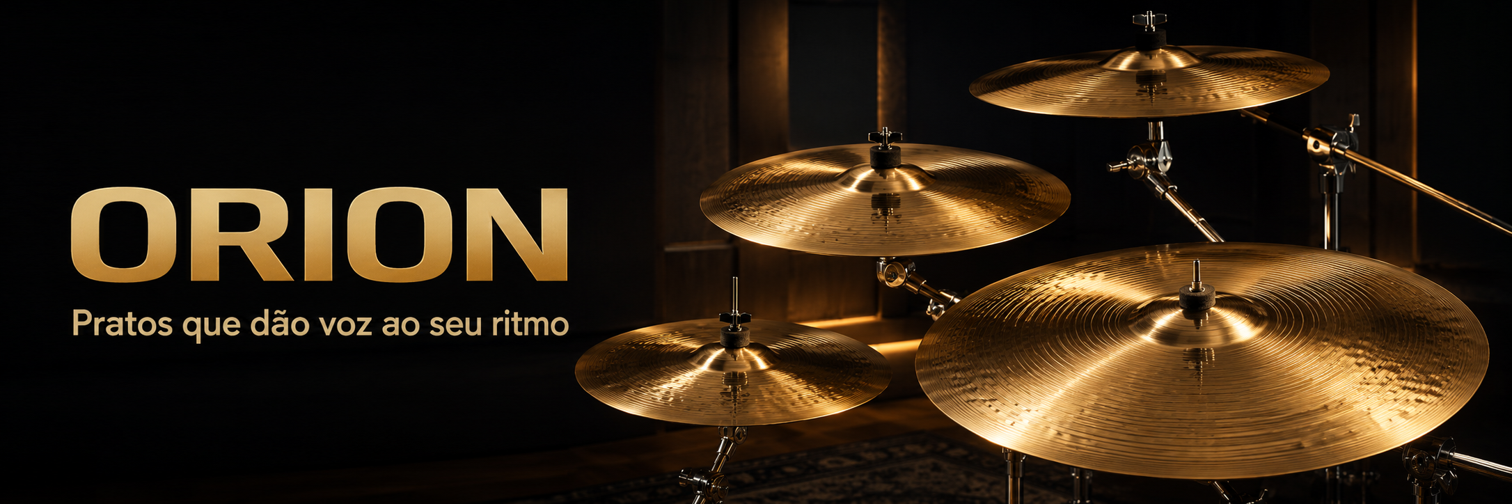 Orion — Pratos que dão voz ao seu ritmo